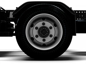 Mitsubishi Fuso E Canter ExtraWideCab 3400 2024 3D Model