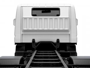 Mitsubishi Fuso E Canter ExtraWideCab 3400 2024 3D Model