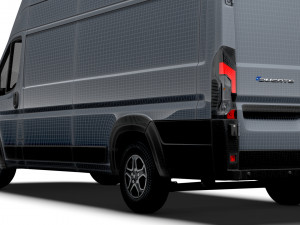 Fiat e Ducato Van L4H3 2024 3D Модель