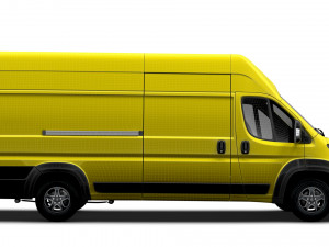 Opel e Movano Van L4H3 2024 Modelo 3D