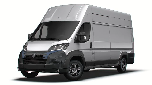 Peugeot e Boxer Van L4H3 2024 3D Model .c4d .max .obj .3ds .fbx .stl .blend