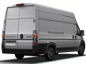 Peugeot e Boxer Van L4H3 2024 3D Model