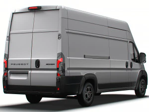 Peugeot e Boxer Van L4H3 2024 3D Model