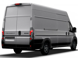 Peugeot e Boxer Van L4H3 2024 3D Model