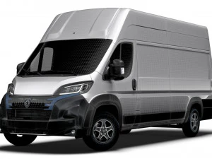 Peugeot e Boxer Van L4H3 2024 3D Model