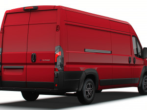 Citroen e Jumper Van L4H2 2024 3D Model