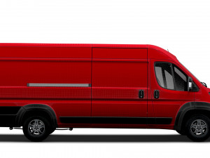 Citroen e Jumper Van L4H2 2024 3D Model