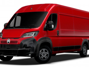 Citroen e Jumper Van L4H2 2024 3D Model