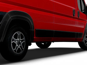 Citroen e Jumper Van L4H2 2024 3D Model