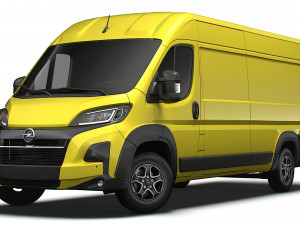 Opel e Movano Van L4H2 2024 3Dモデル