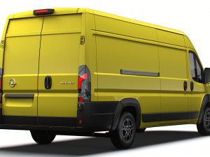 Opel e Movano Van L4H2 2024 3D Model