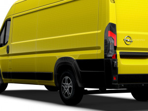 Opel e Movano Van L4H2 2024 3D Model