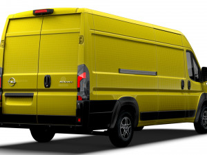 Opel e Movano Van L4H2 2024 3D Model