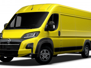 Opel e Movano Van L4H2 2024 3D Model