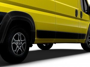 Opel e Movano Van L4H2 2024 3D Model