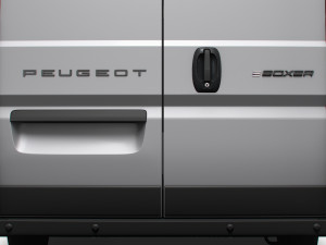 Peugeot e Boxer Van L4H2 2024 Model 3D