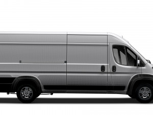 Peugeot e Boxer Van L4H2 2024 Model 3D