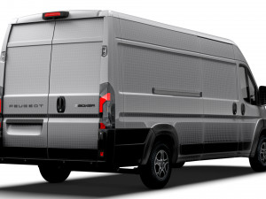 Peugeot e Boxer Van L4H2 2024 Model 3D