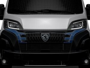 Peugeot e Boxer Van L4H2 2024 Model 3D