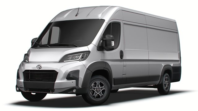 Toyota ProAce Max Van L4H2 2024 Modelo 3D .c4d .max .obj .3ds .fbx .stl .blend 