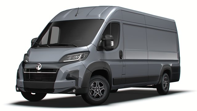 Vauxhall e Movano Van L4H2 2024 3D Model .c4d .max .obj .3ds .fbx .stl .blend 