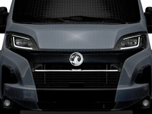 Vauxhall e Movano Van L4H2 2024 3D Model