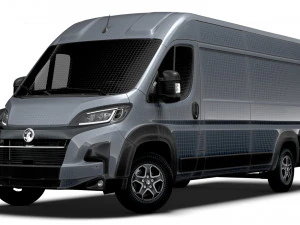 Vauxhall e Movano Van L4H2 2024 3D Model