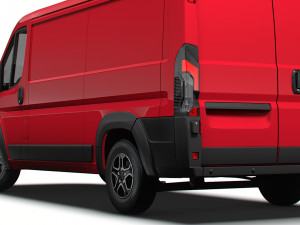 Citroen e Jumper Van L2H1 2024 3D Модель
