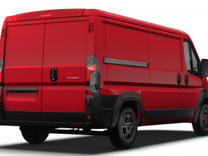 Citroen e Jumper Van L2H1 2024 3D Модель