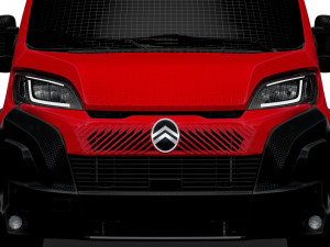Citroen e Jumper Van L2H1 2024 3D Модель
