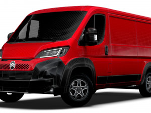 Citroen e Jumper Van L2H1 2024 3D Модель