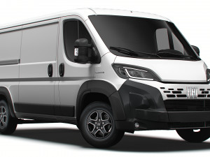 Fiat e Ducato Van L2H1 2024 3Dモデル