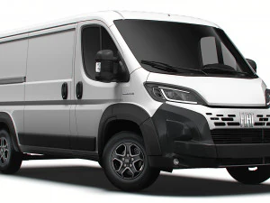 Fiat e Ducato Van L2H1 2024 Modelo 3D
