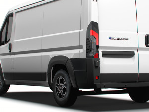 Fiat e Ducato Van L2H1 2024 Modelo 3D