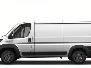 Fiat e Ducato Van L2H1 2024 3D Model