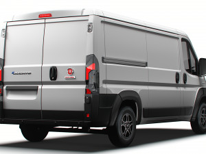 Fiat e Ducato Van L2H1 2024 Modelo 3D