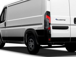 Fiat e Ducato Van L2H1 2024 Modelo 3D