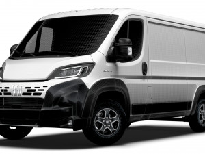 Fiat e Ducato Van L2H1 2024 Modelo 3D