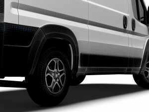 Fiat e Ducato Van L2H1 2024 Modelo 3D