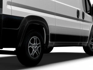 Fiat e Ducato Van L2H1 2024 3D Model