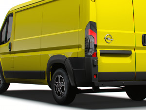 Opel e Movano Van L2H1 2024 Modello 3D