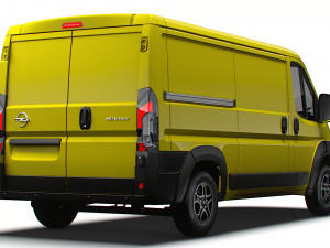 Opel e Movano Van L2H1 2024 Modello 3D