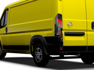 Opel e Movano Van L2H1 2024 Modello 3D