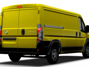 Opel e Movano Van L2H1 2024 Modello 3D