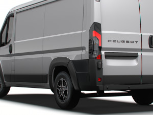 Peugeot e Boxer Van L2H1 2024 3D मॉडल
