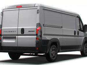 Peugeot e Boxer Van L2H1 2024 3D Model