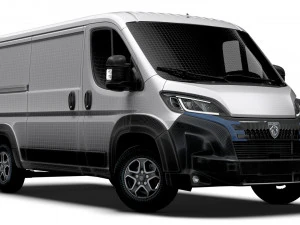 Peugeot e Boxer Van L2H1 2024 3D Model
