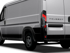 Peugeot e Boxer Van L2H1 2024 3D Model