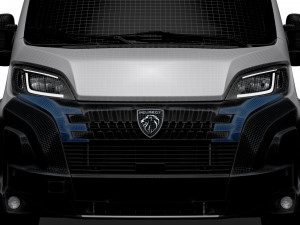Peugeot e Boxer Van L2H1 2024 3D मॉडल