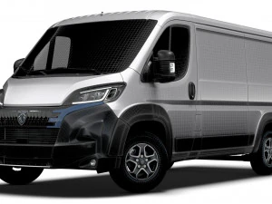 Peugeot e Boxer Van L2H1 2024 3D Model